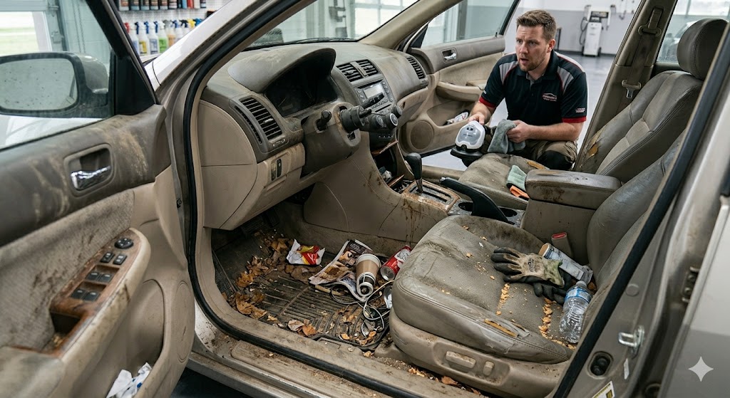 Lavage auto Montpellier avant nettoyage